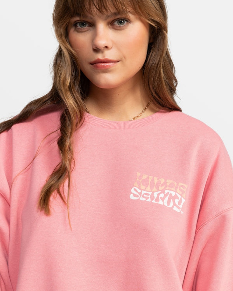 Loungewear Roxy Morning Hike Crew Neck | YLVO-73948