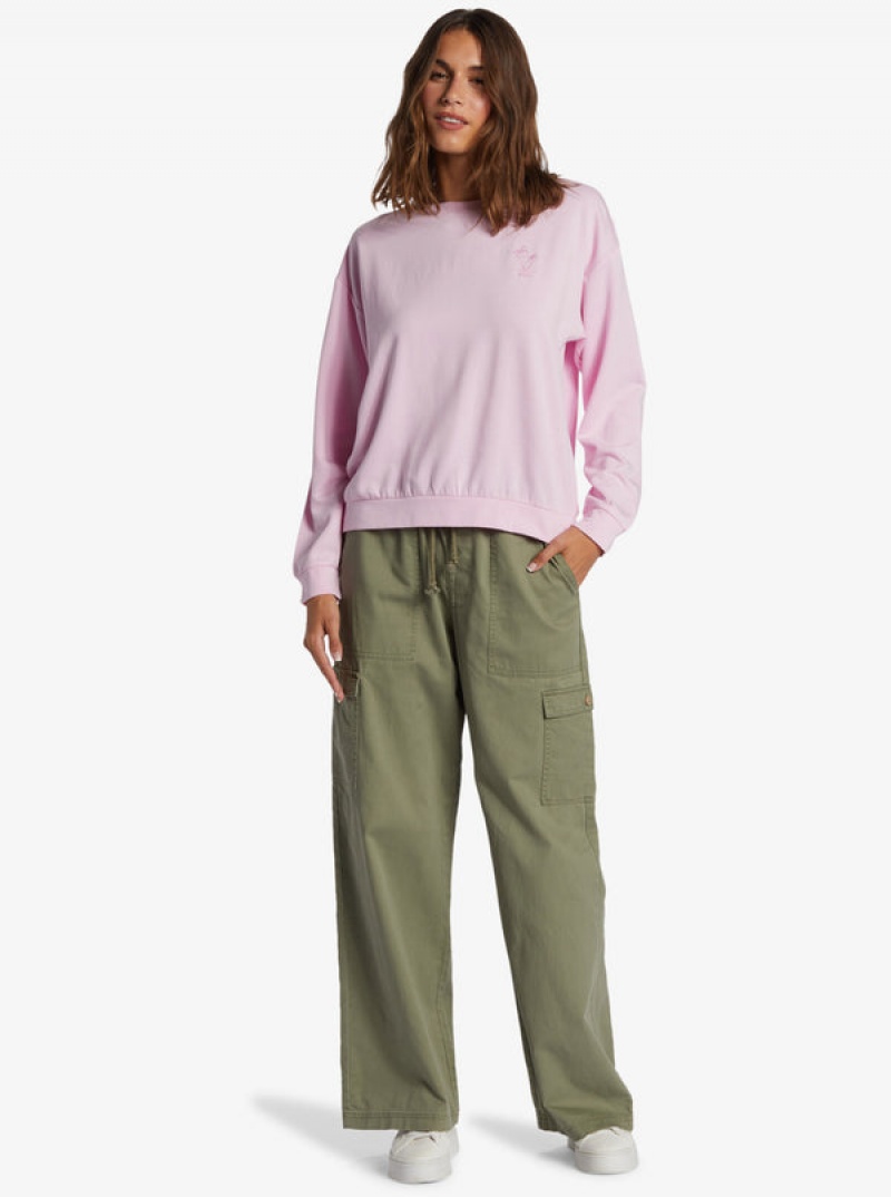 Loungewear Roxy Surfing By Moonlight Crew Neck | UFVR-75693