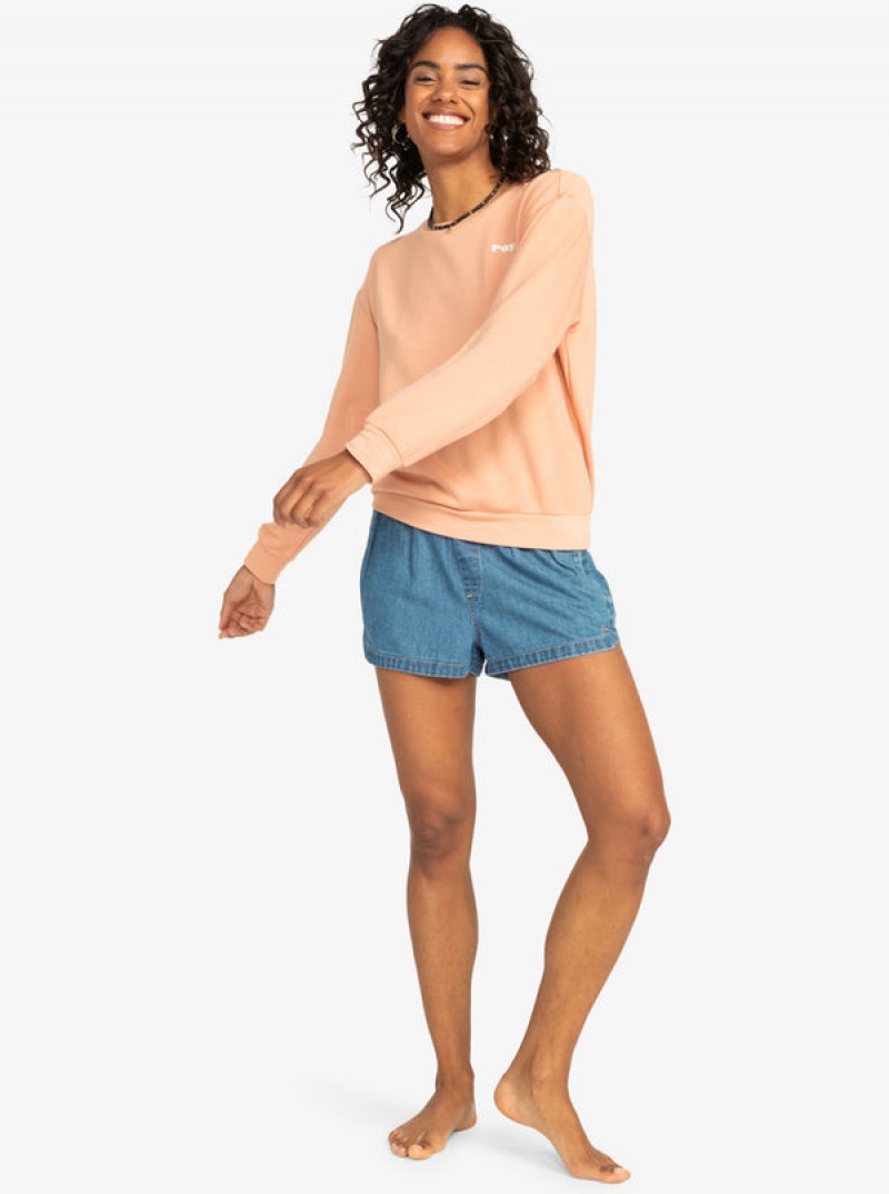 Loungewear Roxy Surfing By Moonlight Crew Neck | VHPG-21789