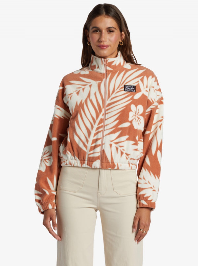 Mikina s Kapucí Roxy Dawn To Dusk Zip-Up Fleece | ADWQ-02954