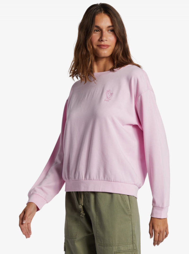 Mikina s Kapucí Roxy Surfing By Moonlight Crew Neck | CFGY-16594