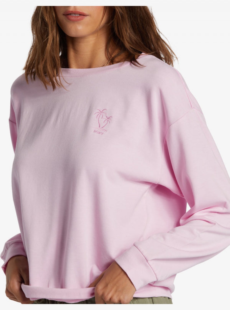 Mikina s Kapucí Roxy Surfing By Moonlight Crew Neck | CFGY-16594