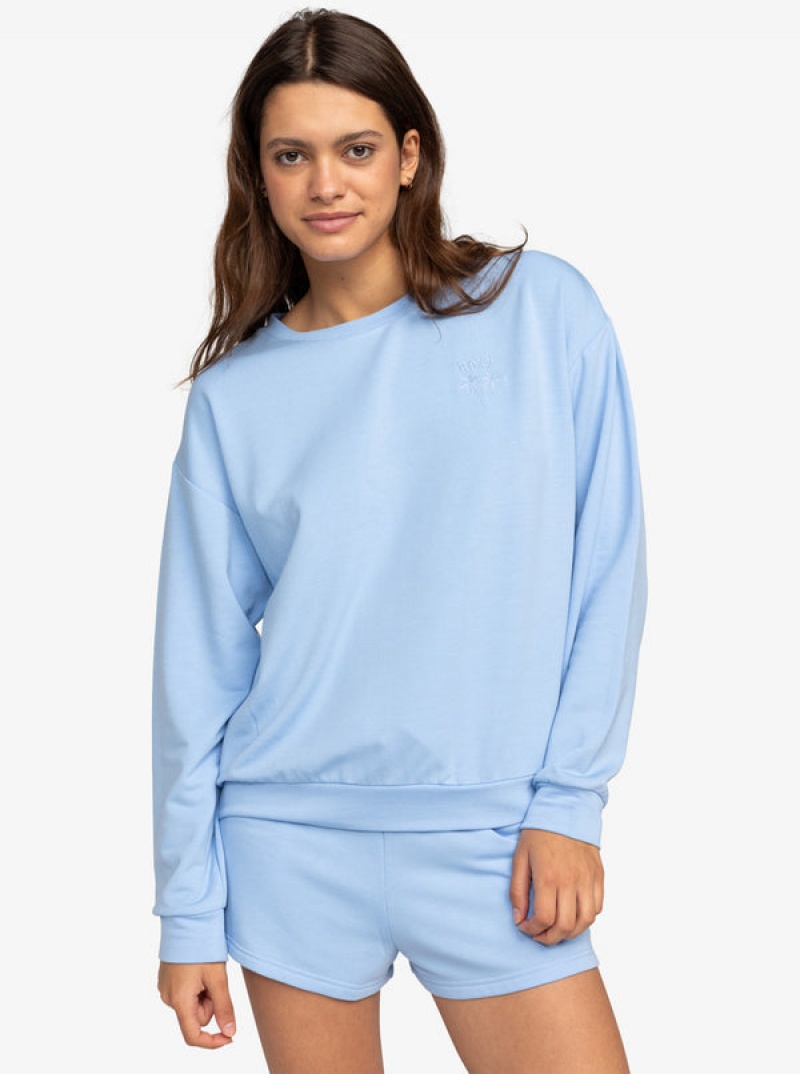 Mikina s Kapucí Roxy Surfing By Moonlight C Crew Neck | BJVR-21784