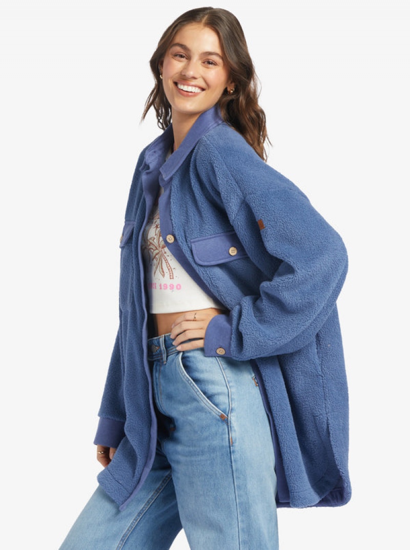 Mikina s Kapucí Roxy Switch Up Sherpa Fleece | RJGE-06381