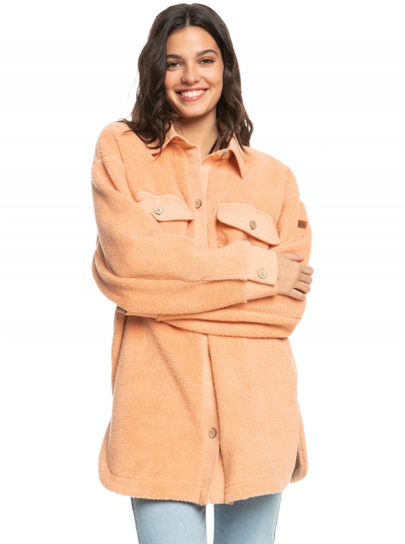 Mikina s Kapucí Roxy Switch Up Sherpa Fleece | CKJB-02341