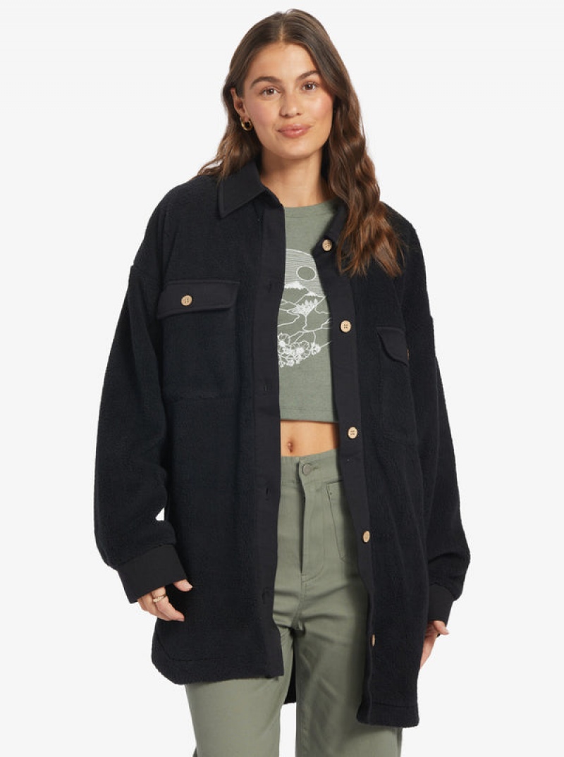 Mikina s Kapucí Roxy Switch Up Sherpa Fleece | XQRB-56840