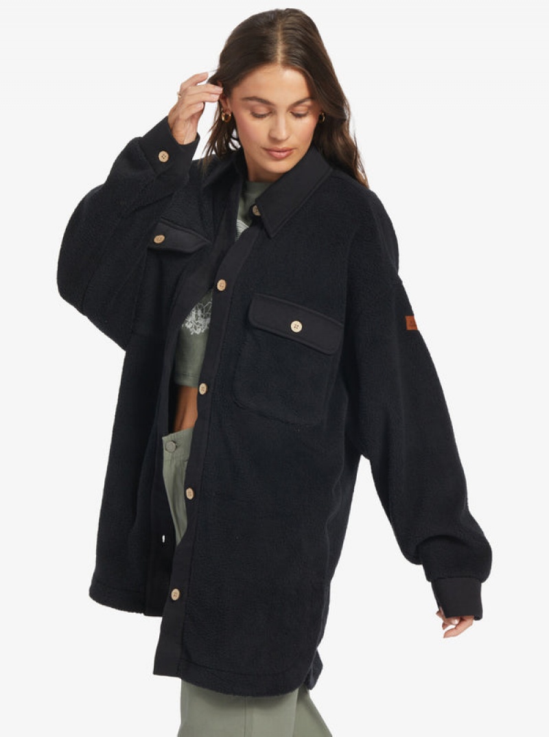 Mikina s Kapucí Roxy Switch Up Sherpa Fleece | XQRB-56840