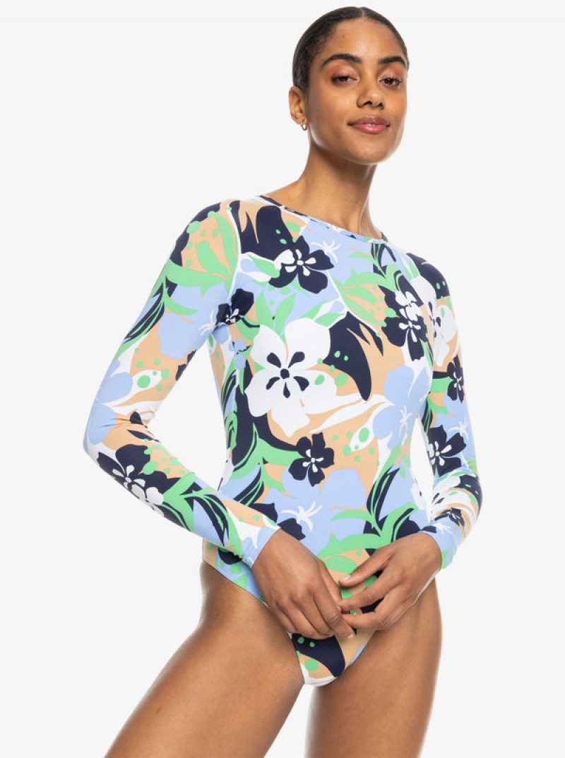 Plavky Roxy Módní Long Sleeve | USXH-21459