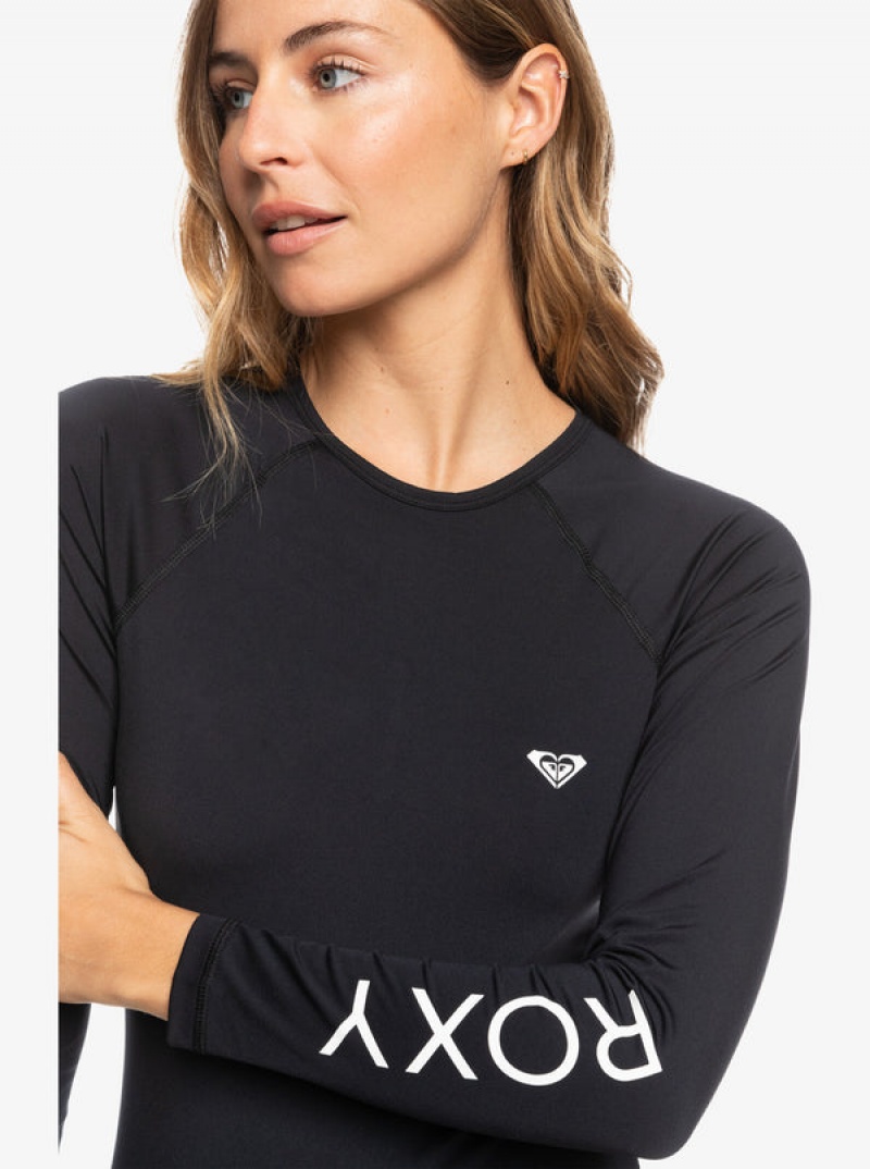 Plavky Roxy New Essentials Long Sleeve One-Piece | KGBR-27960