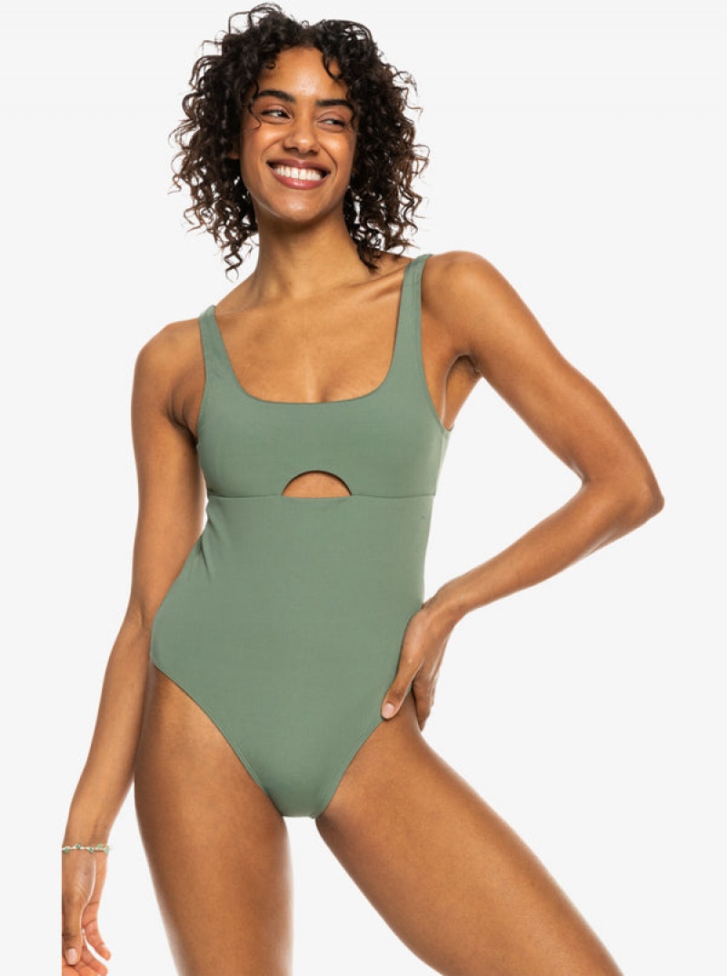 Plavky Roxy Pro The Double Line One-Piece | ADHN-42701