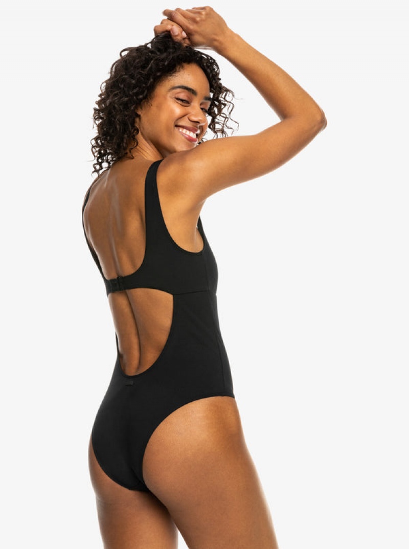 Plavky Roxy Pro The Double Line One-Piece | NSGC-83976