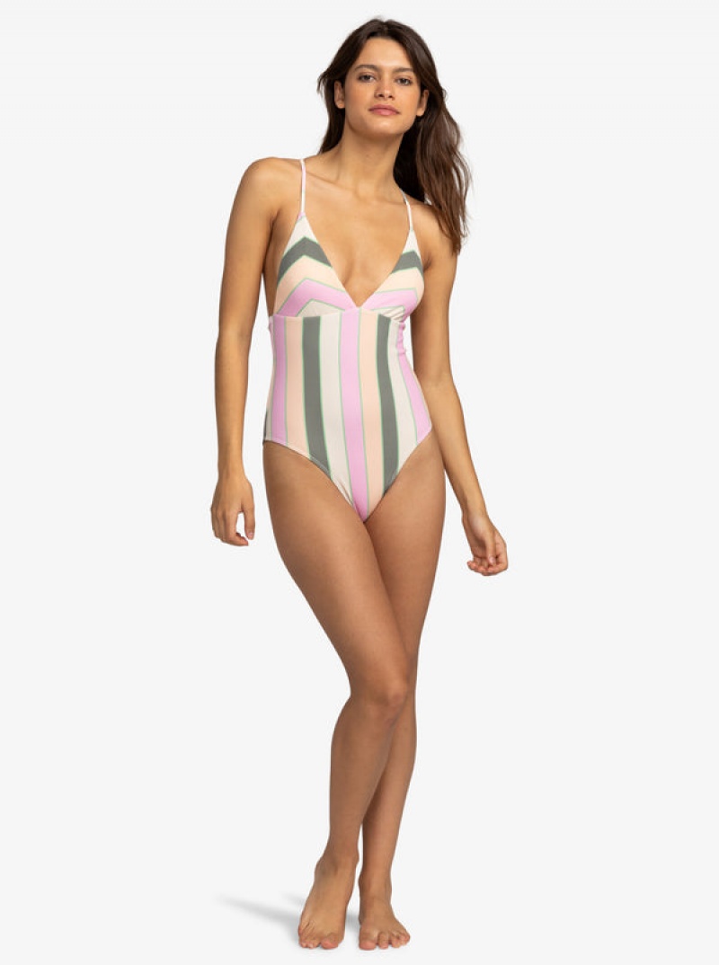 Plavky Roxy Vista Stripe One-Piece | JHTC-41629