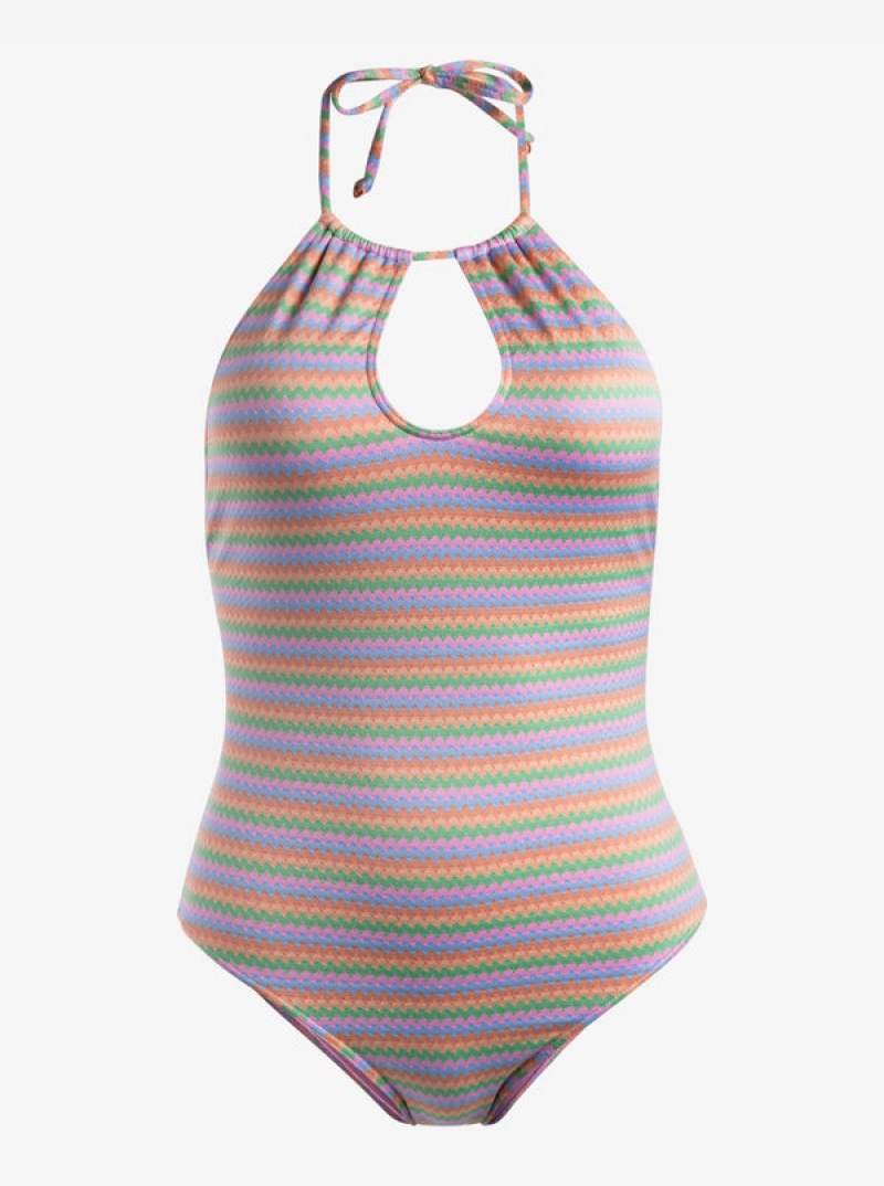 Plavky Roxy Wavy Stripe One-Piece | OURJ-79568