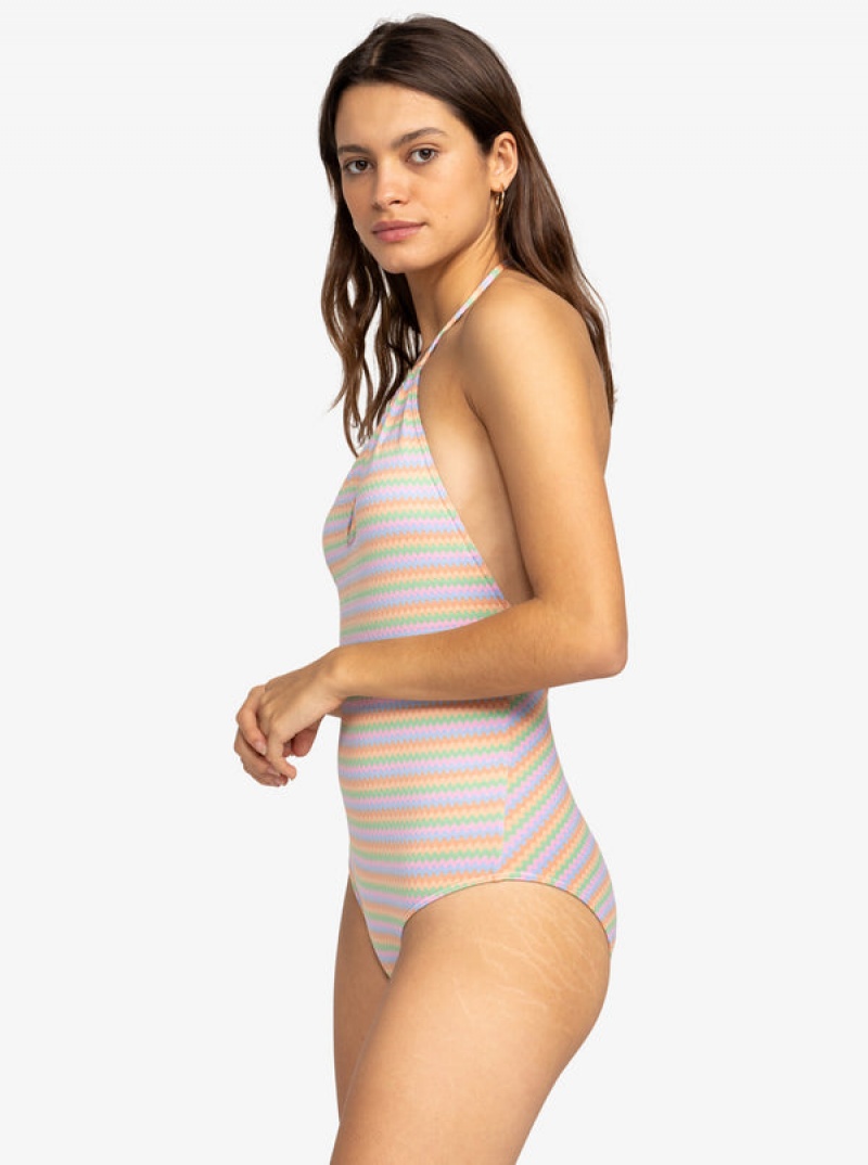 Plavky Roxy Wavy Stripe One-Piece | OURJ-79568