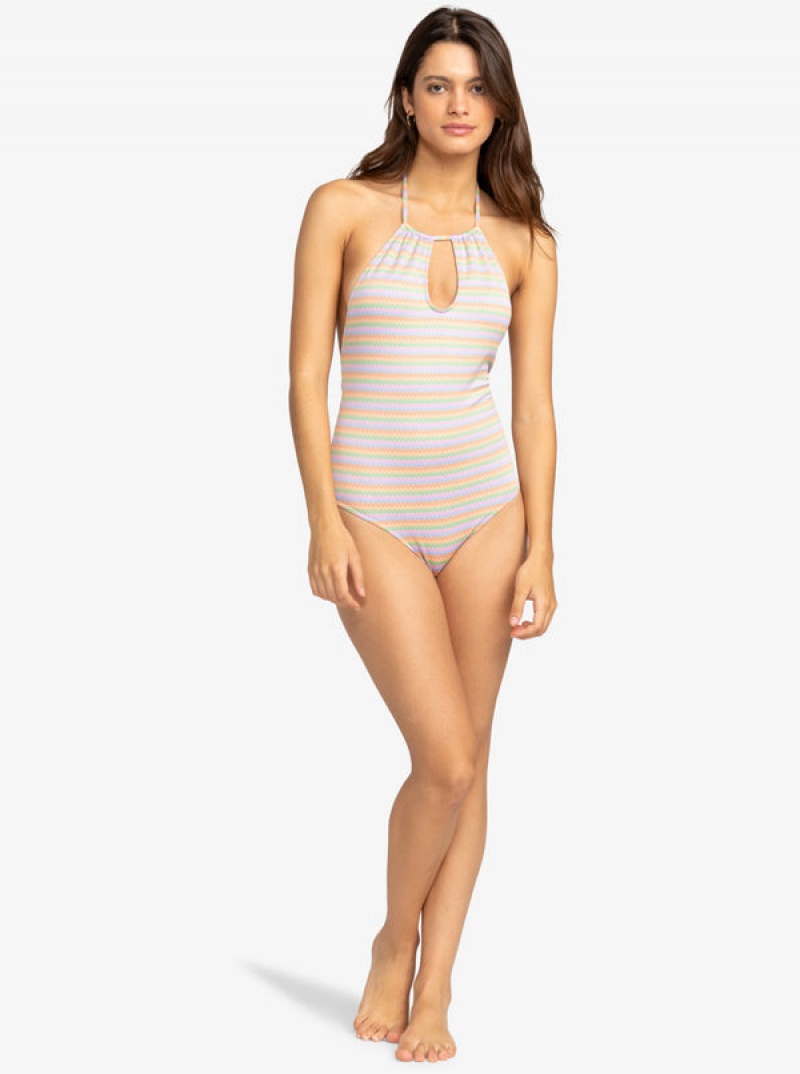 Plavky Roxy Wavy Stripe One-Piece | OURJ-79568