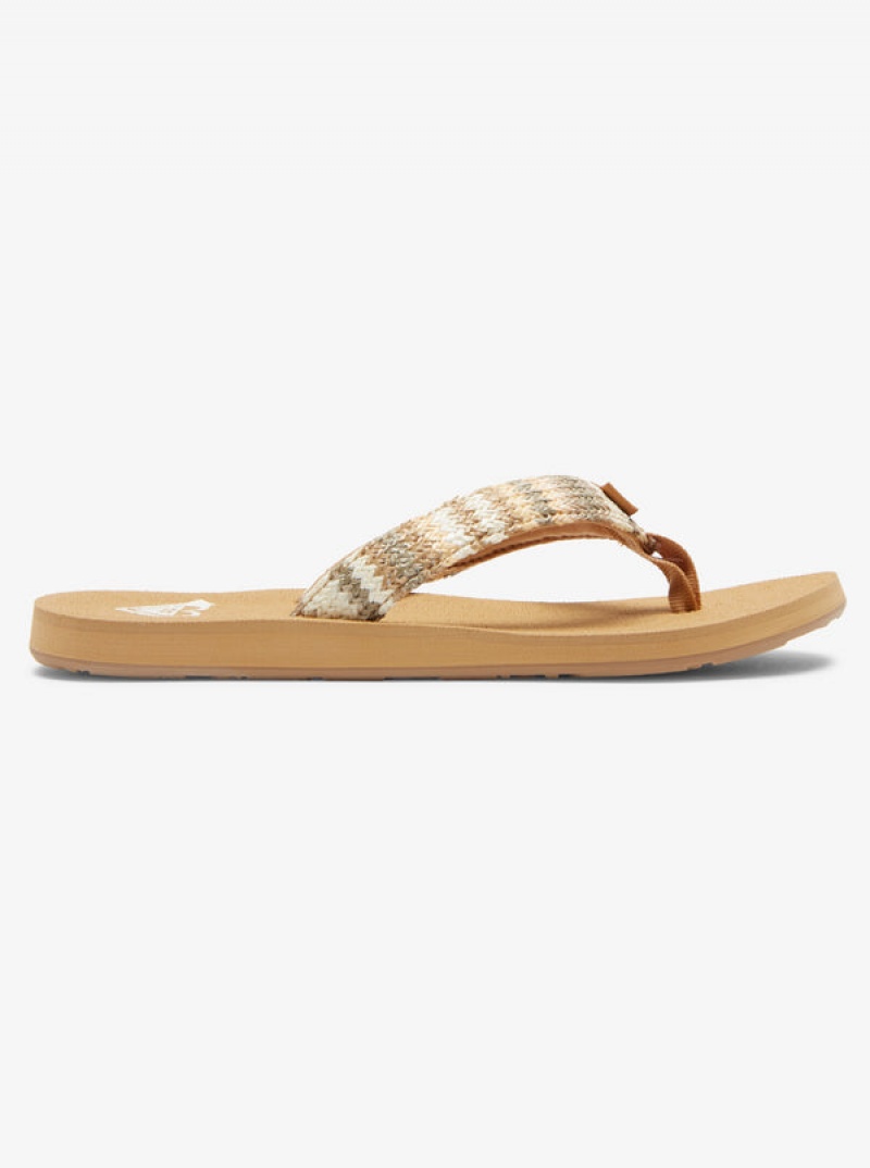 Sandály Roxy Porto Raffia | SIHK-90431