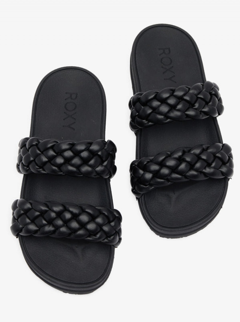 Sandály Roxy Slippy Braided Vody-Friendly | DEYC-16390