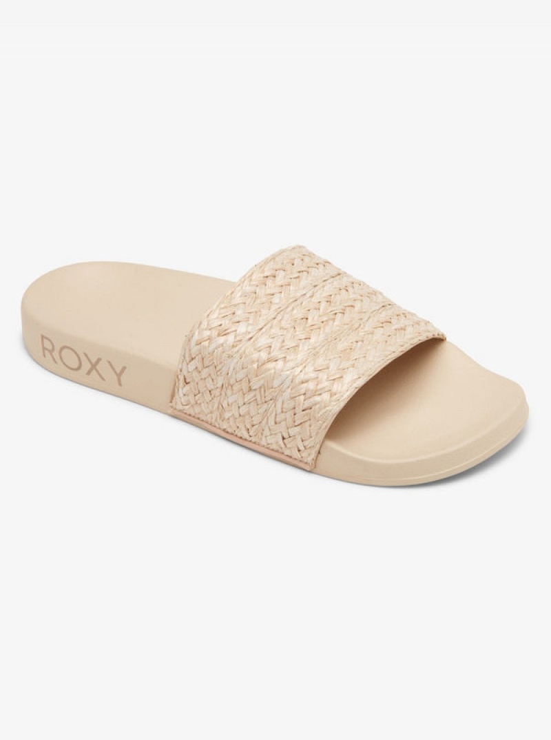 Sandály Roxy Slippy Jute | GBIK-60238