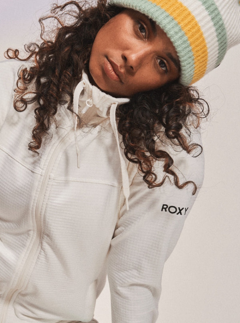 Softshellová Bunda Roxy Vertere Technical Zip-Up Fleece | UQFC-05218