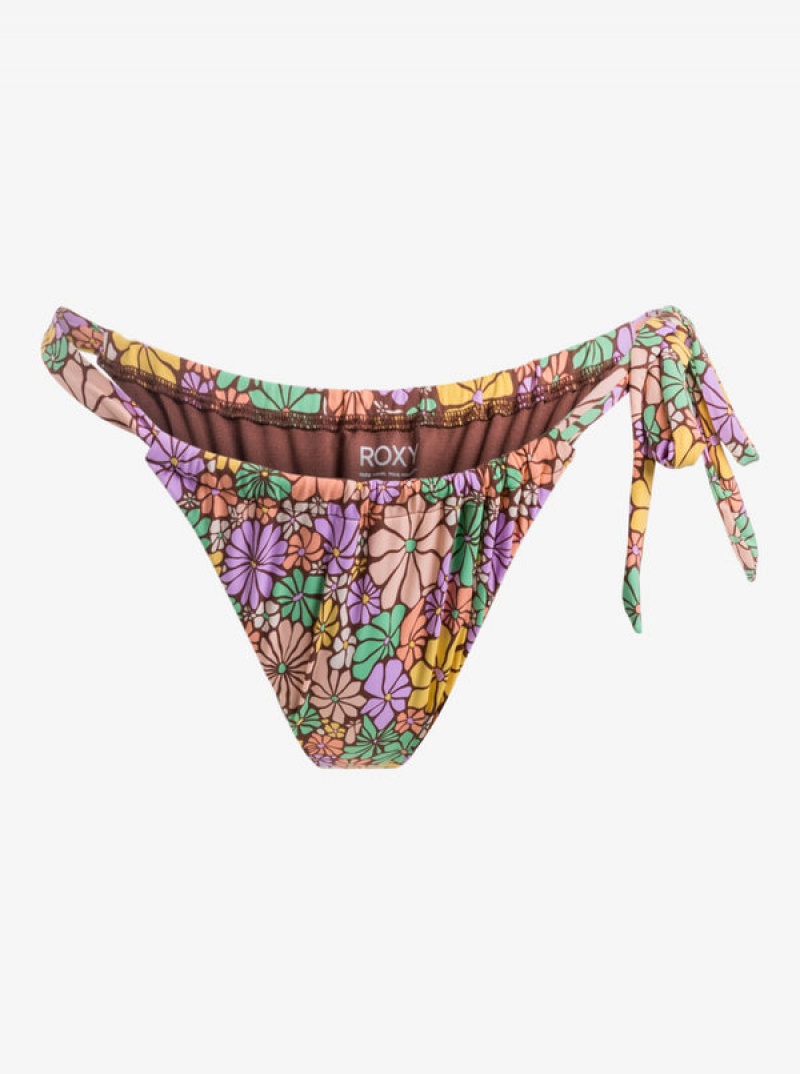 Spodní Díl Bikin Roxy All About Sol Cheeky Tie Side | WEQT-81467