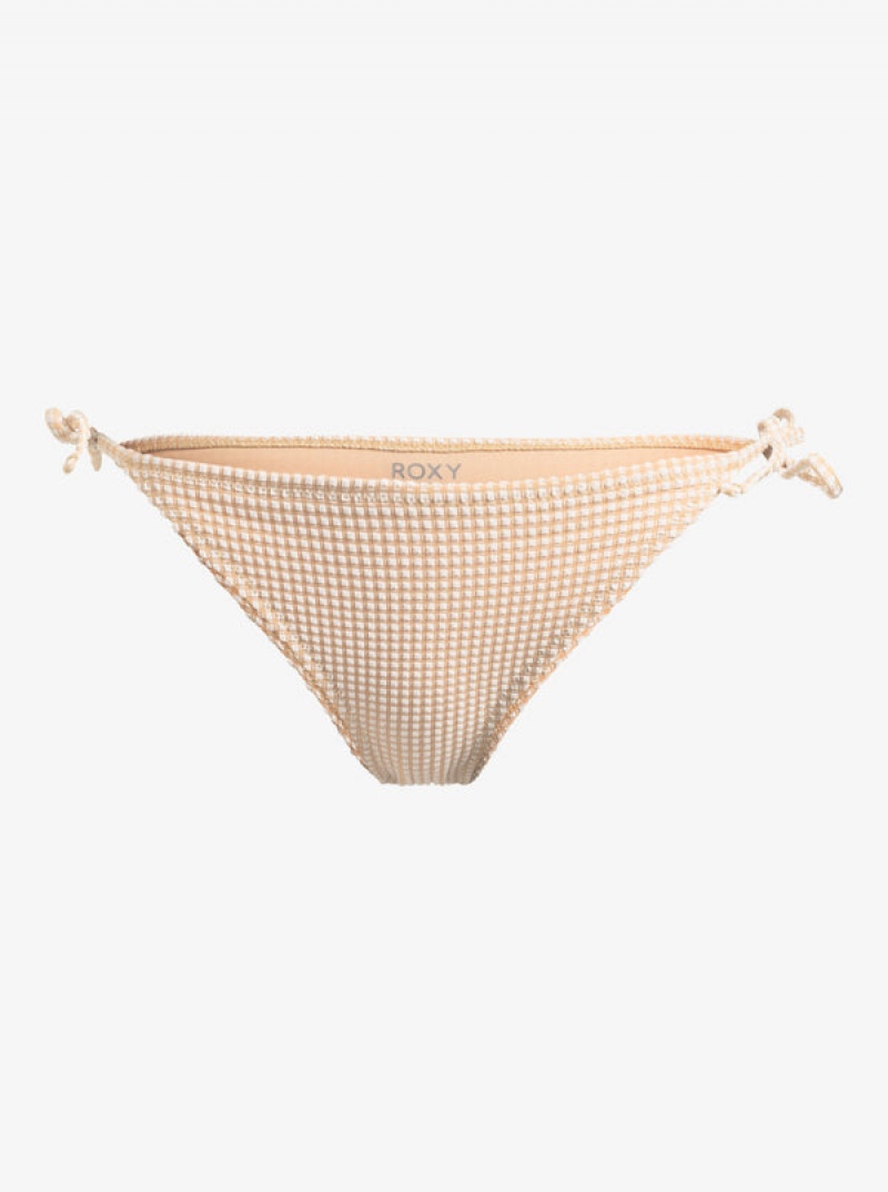 Spodní Díl Bikin Roxy Gingham Tie Side Cheeky | DFOG-15438