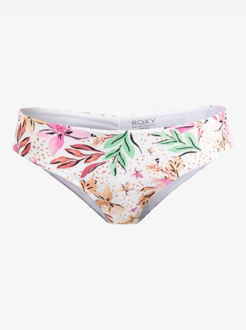 Spodní Díl Bikin Roxy Printed Beach Classics V-Shape Cheeky | GWNM-16904