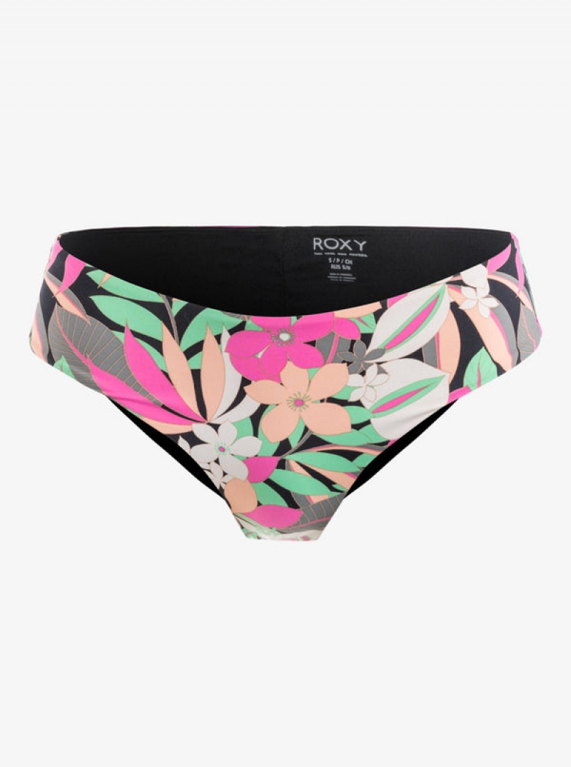 Spodní Díl Bikin Roxy Printed Beach Classics V-Shape Cheeky | DKBF-09635