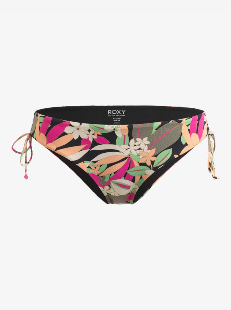 Spodní Díl Bikin Roxy Printed Beach Classics Hipster Side-Tie | IAGF-79863