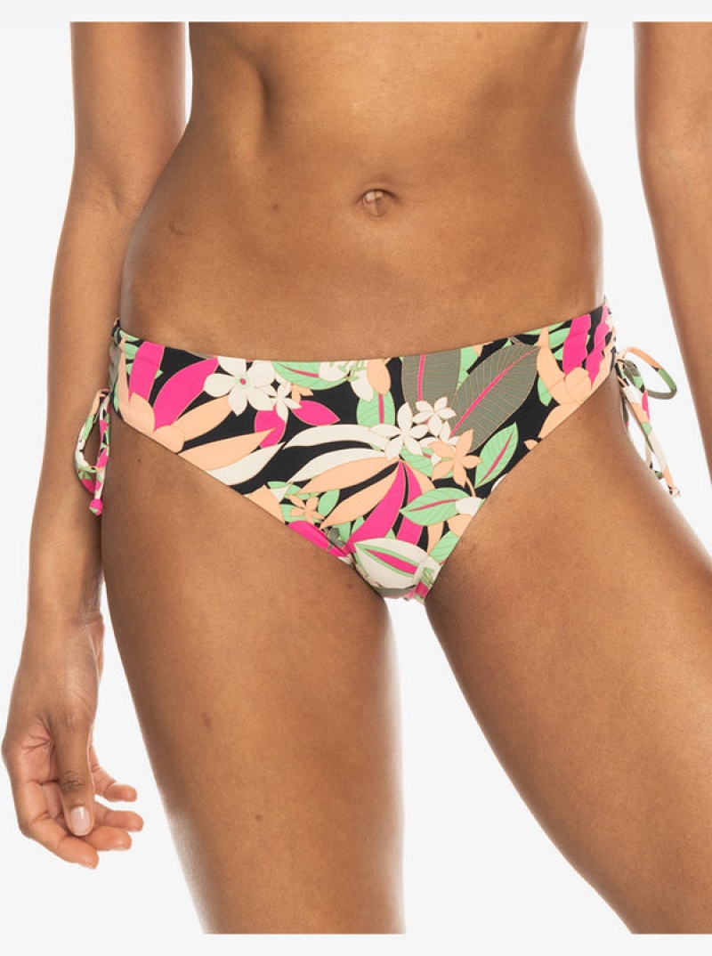 Spodní Díl Bikin Roxy Printed Beach Classics Hipster Side-Tie | IAGF-79863