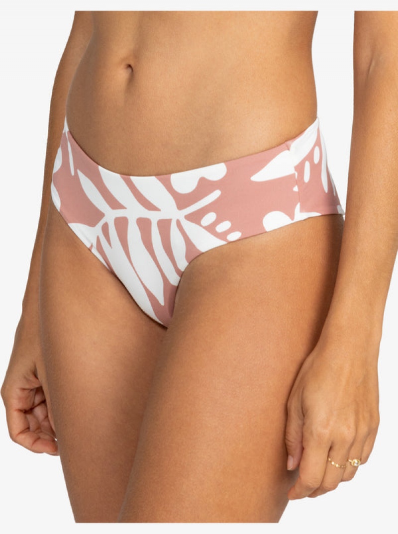 Spodní Díl Bikin Roxy Printed Beach Classics V-Shape Cheeky | JKOQ-85367