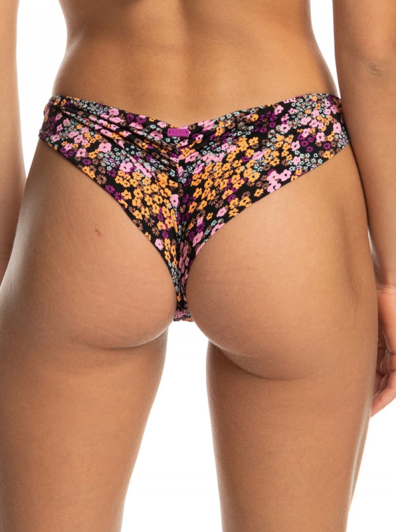 Spodní Díl Bikin Roxy Printed Beach Classics Cheeky | QVFD-12896