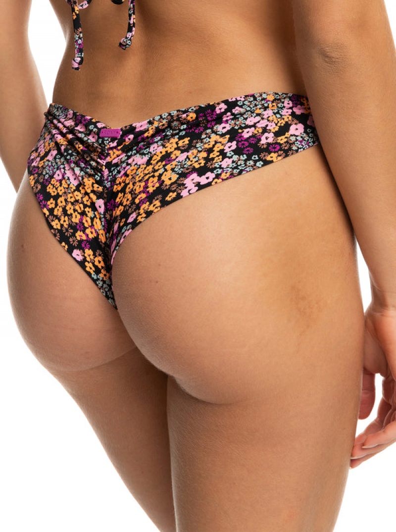 Spodní Díl Bikin Roxy Printed Beach Classics Cheeky | QVFD-12896