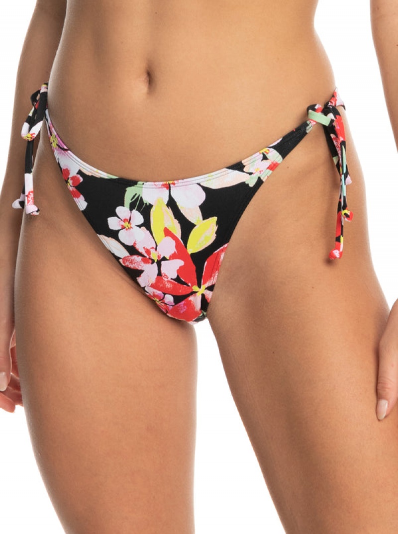 Spodní Díl Bikin Roxy Printed Beach Classics Tie Side High Leg Cheeky | ZPXL-52968