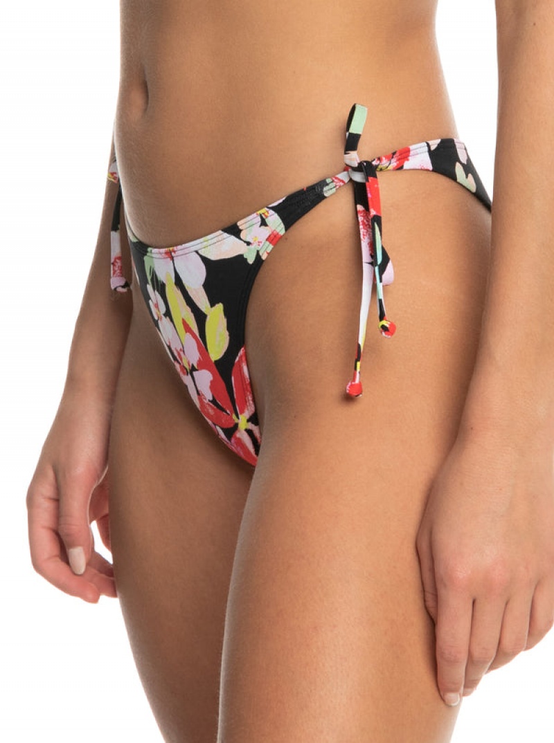 Spodní Díl Bikin Roxy Printed Beach Classics Tie Side High Leg Cheeky | ZPXL-52968