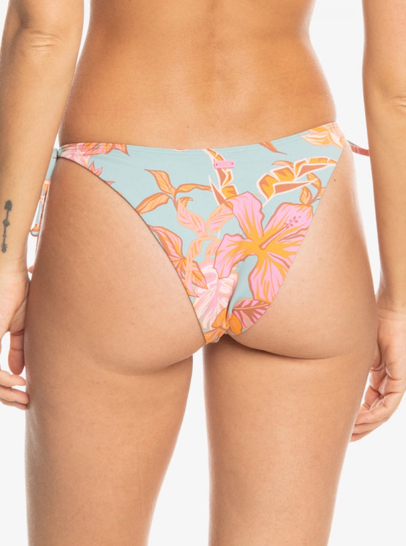 Spodní Díl Bikin Roxy Printed Beach Classics Cheeky | JFDC-63041