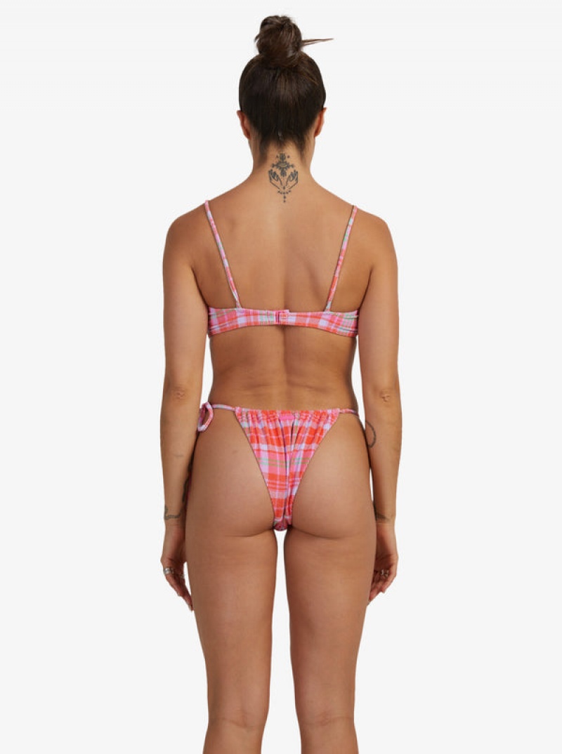 Spodní Díl Bikin Roxy Tartan Times Tie-Side | ZGLD-67512