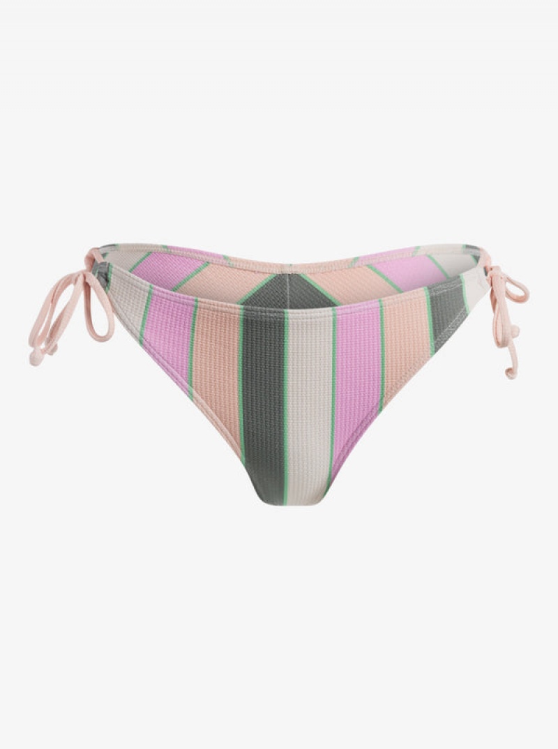 Spodní Díl Bikin Roxy Vista Stripe Tie Side Cheeky | HDWN-75810