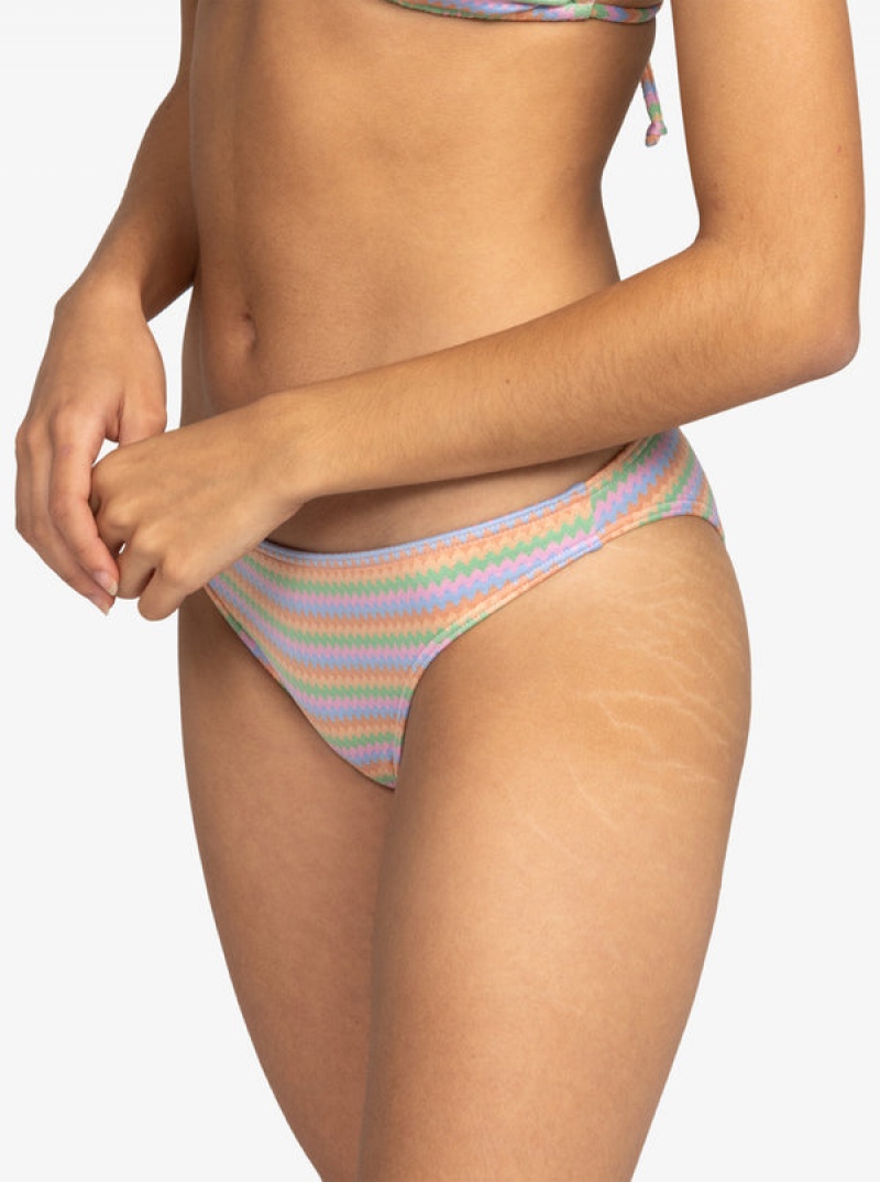 Spodní Díl Bikin Roxy Wavy Stripe Moderate | HKXS-36459