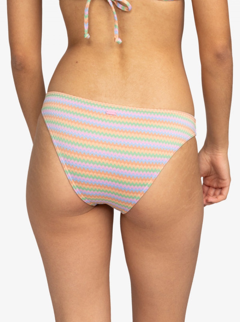 Spodní Díl Bikin Roxy Wavy Stripe Moderate | HKXS-36459