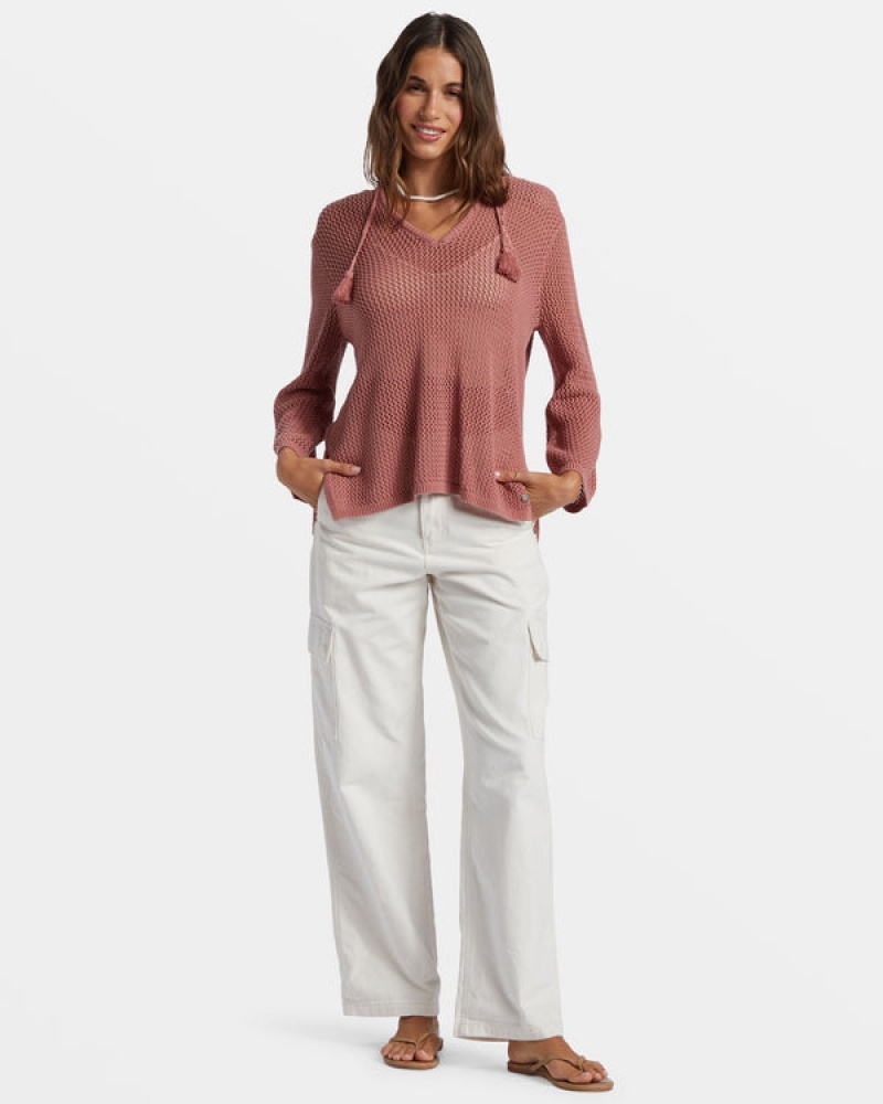 Svetry Roxy After Beach Break V-Neck | EZCL-50978