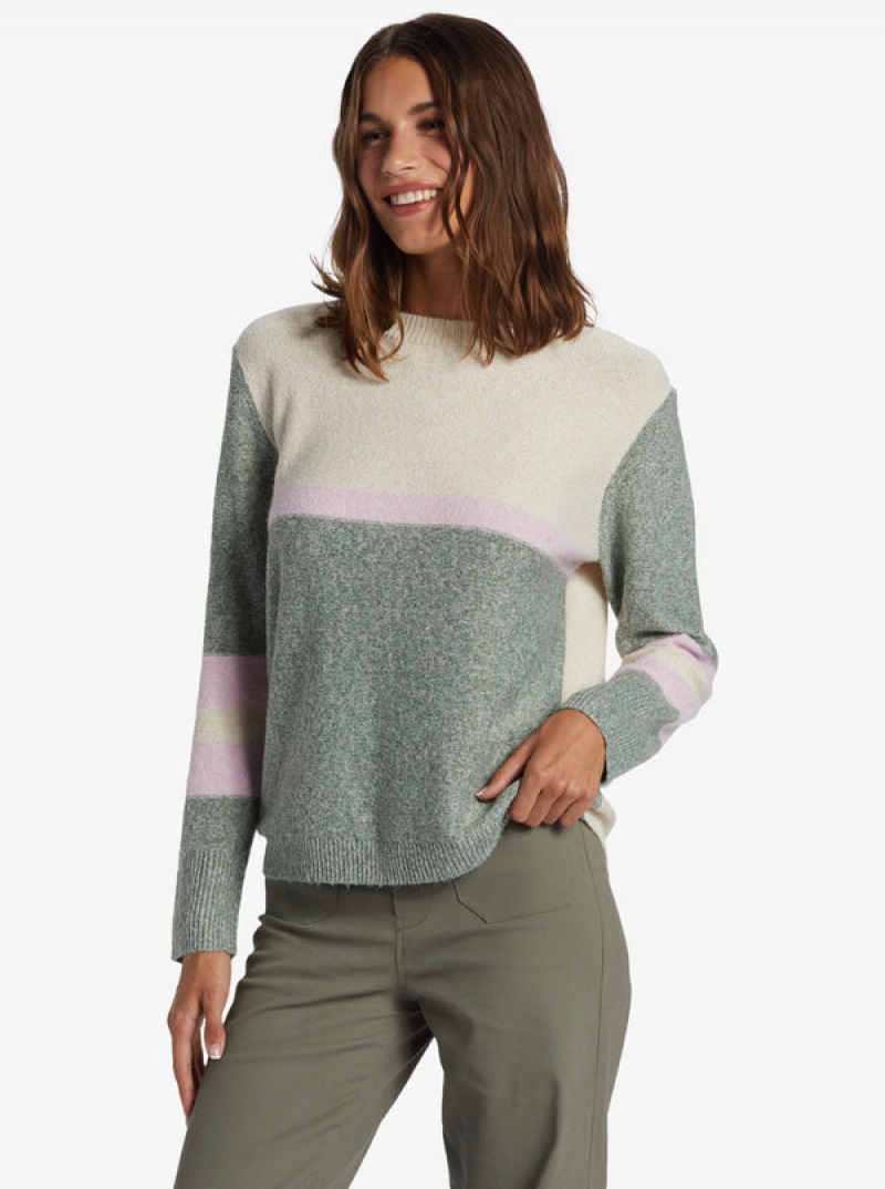 Svetry Roxy Real Groove Crew Neck | ZOIR-52190