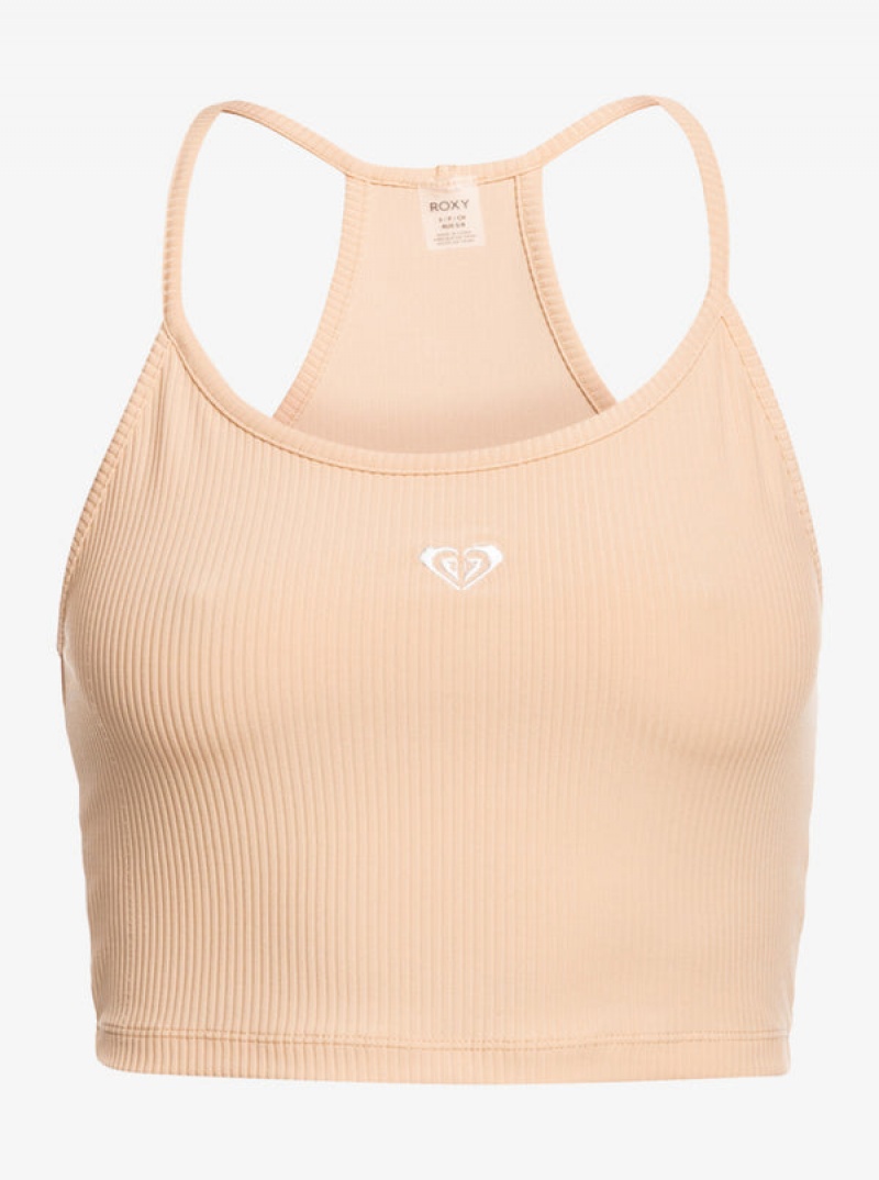 Tílko Roxy Rise & Vibe Rib Knit | CAFN-86947