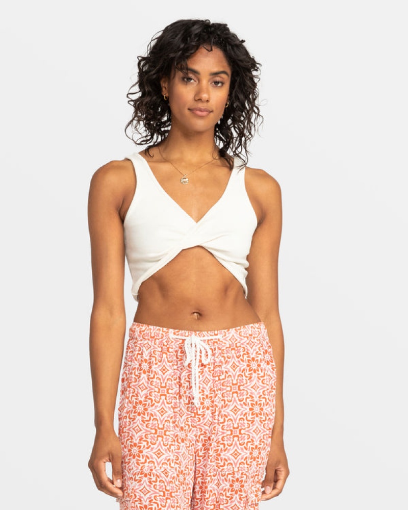 Tílko Roxy Riviera Cropped | COTS-12945