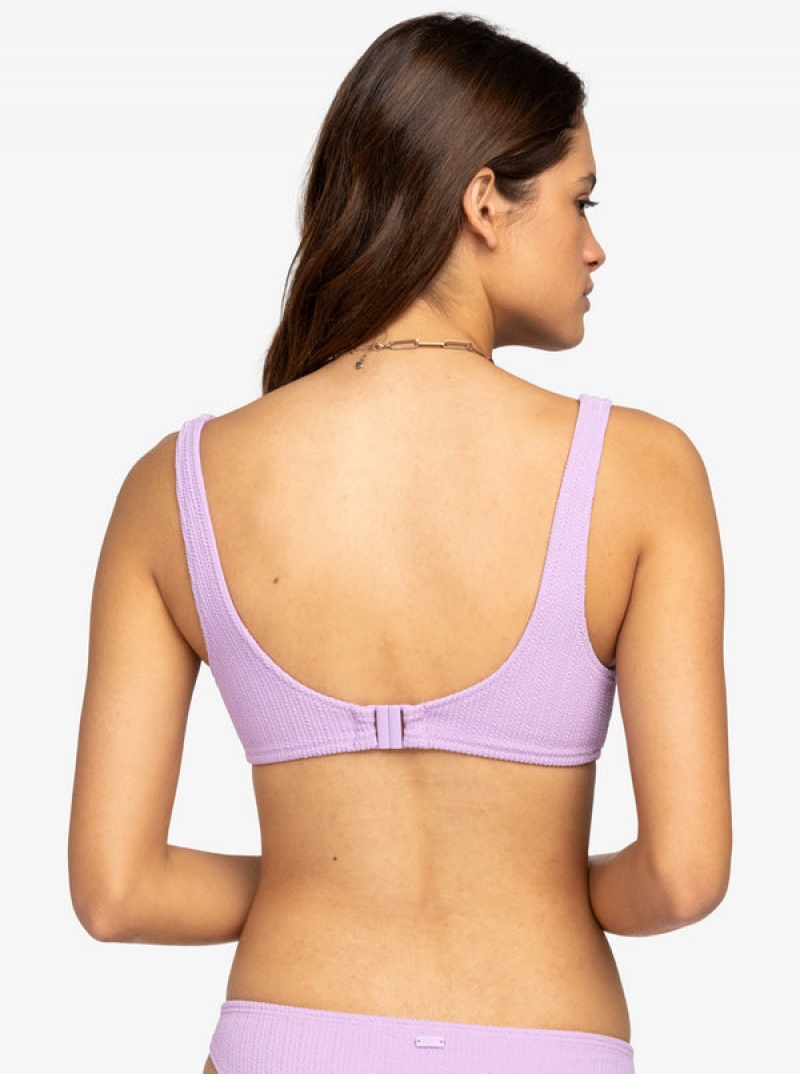 Topy Do Bikin Roxy Aruba Bralette | VNDF-03781