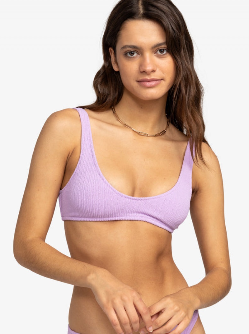 Topy Do Bikin Roxy Aruba Bralette | VNDF-03781