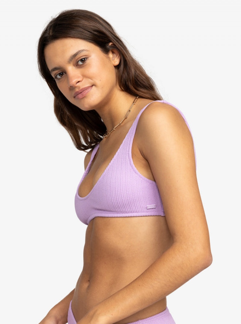 Topy Do Bikin Roxy Aruba Bralette | VNDF-03781