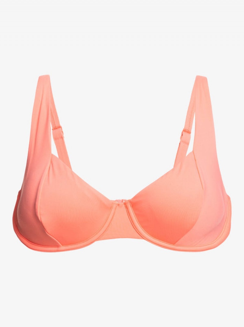 Topy Do Bikin Roxy Beach Classics Underwired D-Cup | VBGQ-67208