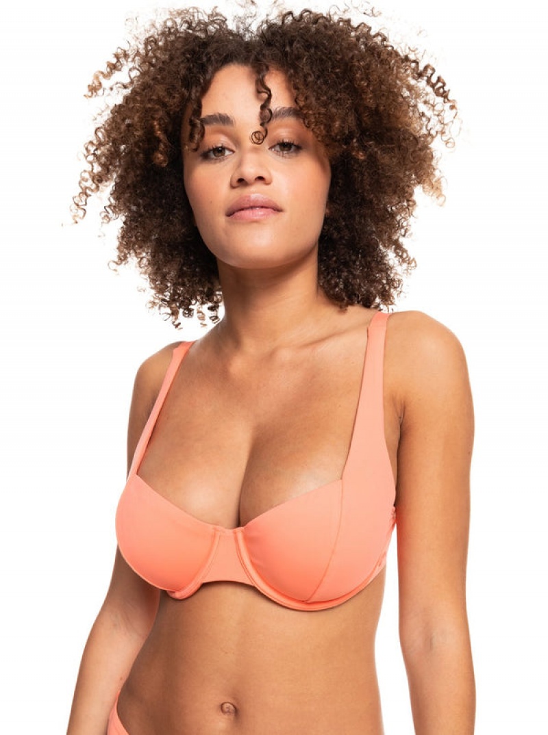 Topy Do Bikin Roxy Beach Classics Underwired D-Cup | VBGQ-67208