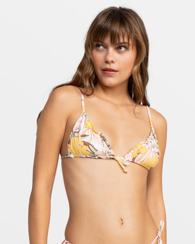 Topy Do Bikin Roxy Playa Paradise Reversible Triangle | LFWP-52780