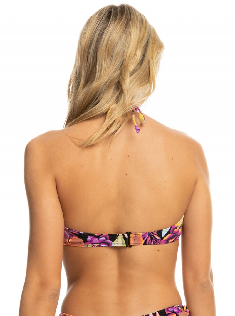 Topy Do Bikin Roxy Printed Beach Classics Triangle | FUGN-06154